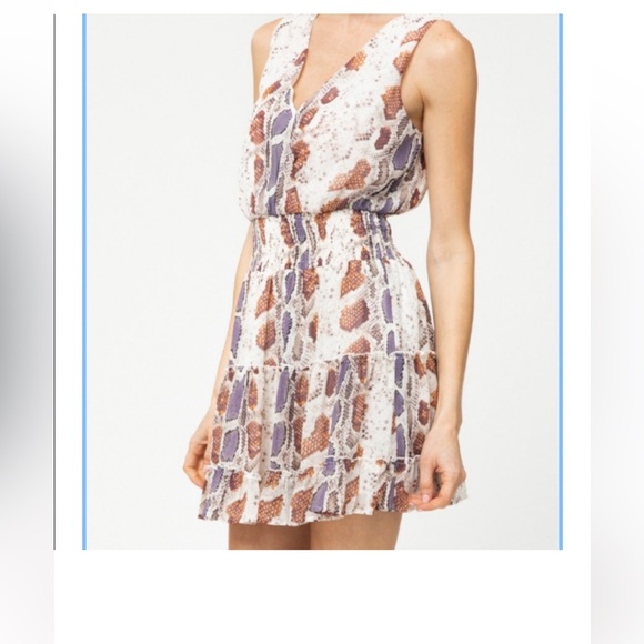Sophie and Kate snake print dress size M fully lined excellent condition - Picture 5 of 11
